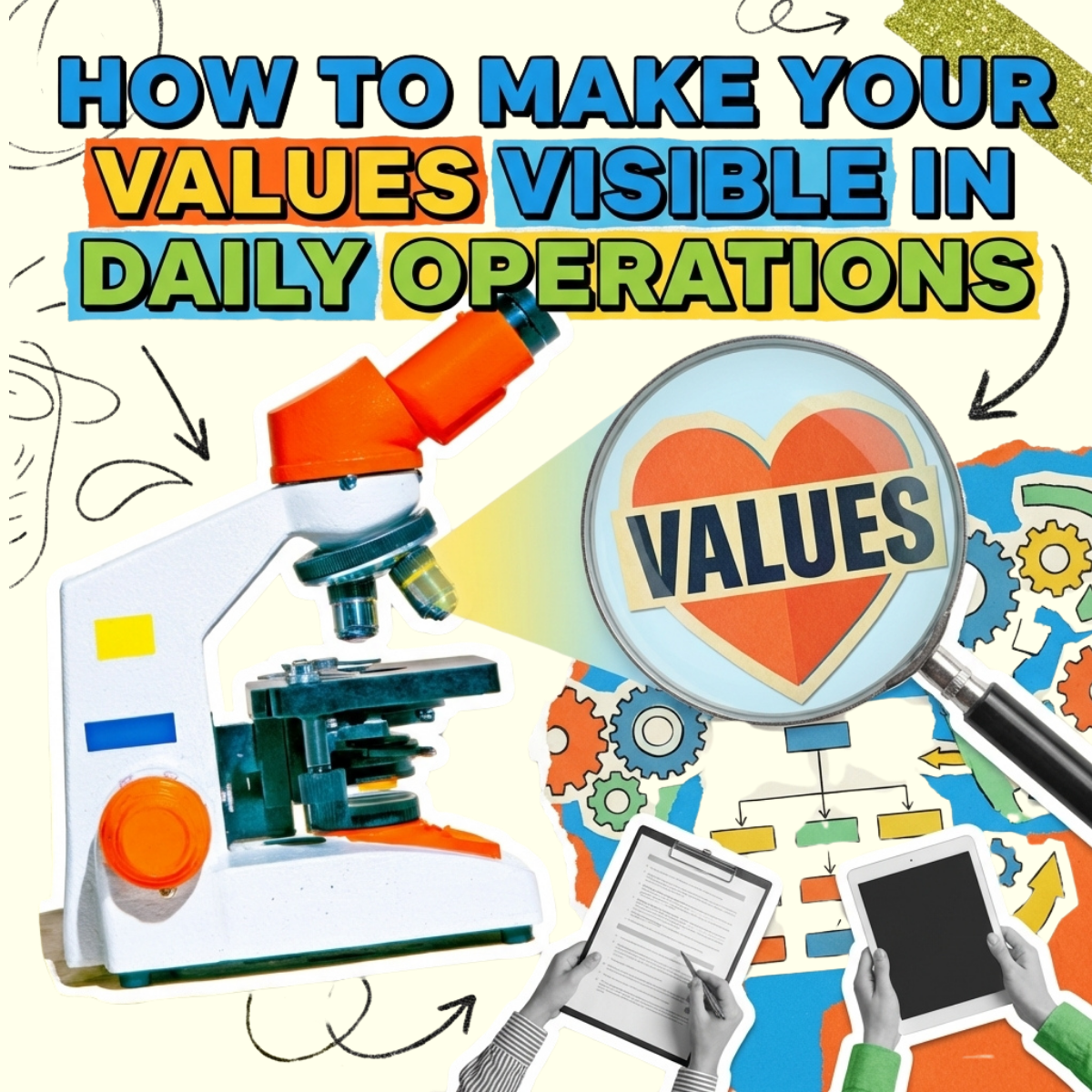 How to Make Your Values Visible in Daily Operations