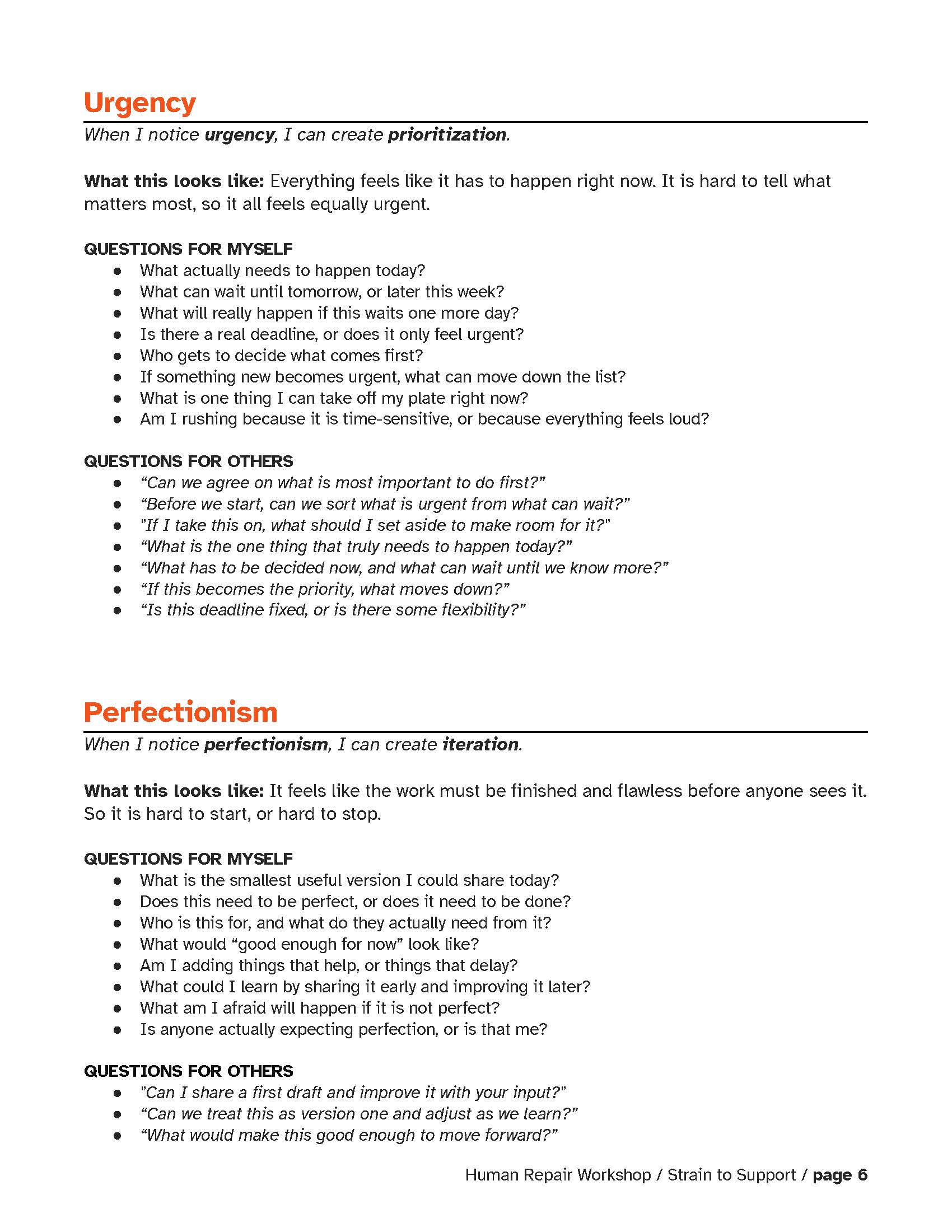 Helping Frontline Teams Recognize and Respond to Strain