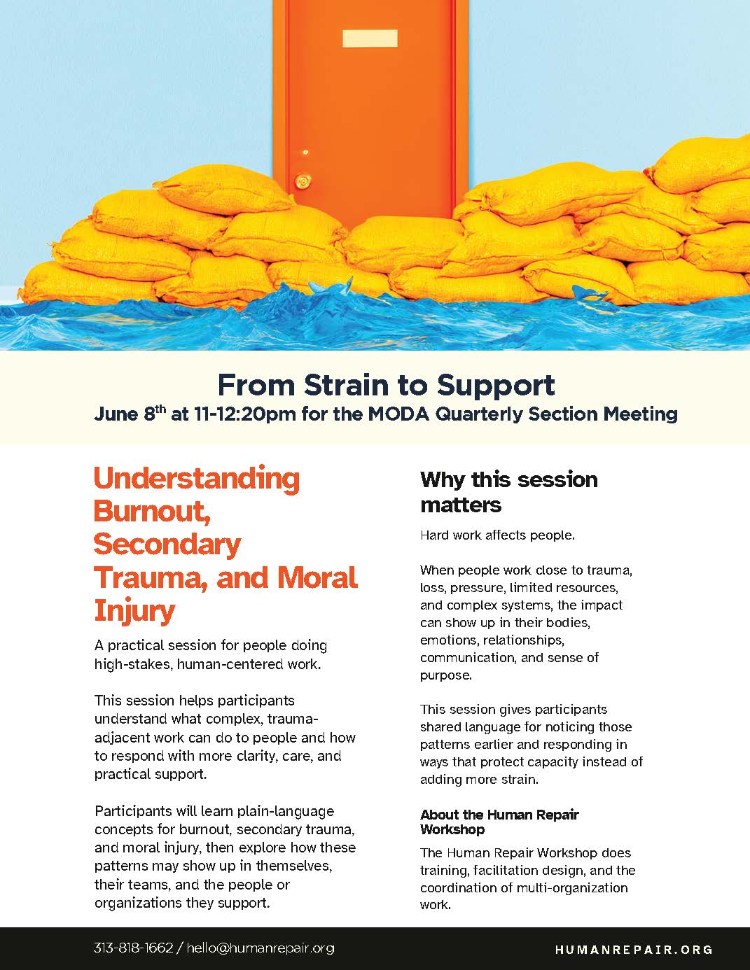 Helping Frontline Teams Recognize and Respond to Strain